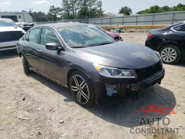 HONDA ACCORD 2017 - 1HGCR2F17HA171009
