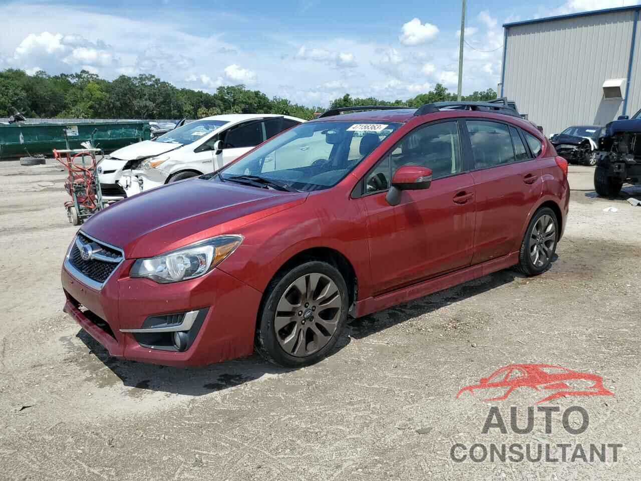 SUBARU IMPREZA 2015 - JF1GPAW60FH206916