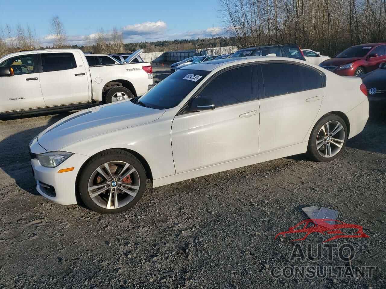 BMW 3 SERIES 2014 - WBA3B5C54EP539289