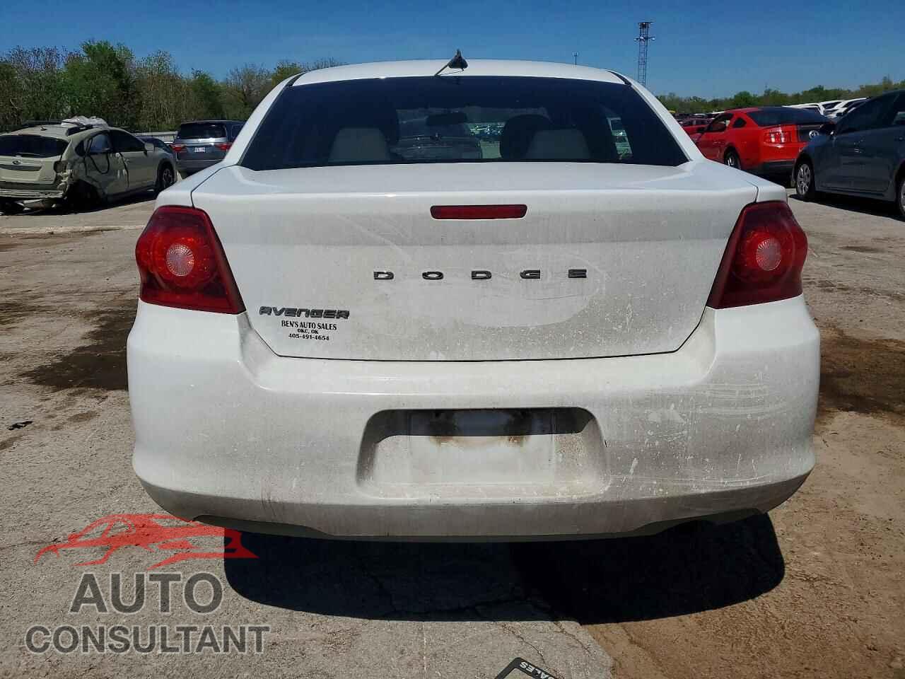 DODGE AVENGER 2011 - 1B3BD1FB7BN559189