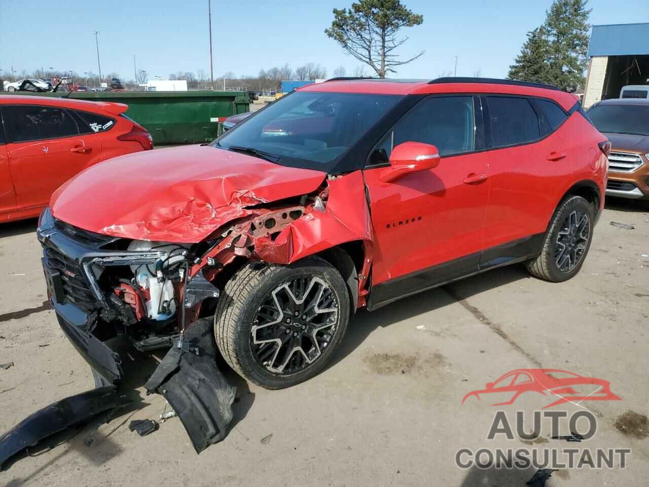CHEVROLET BLAZER 2023 - 3GNKBERS3PS226533