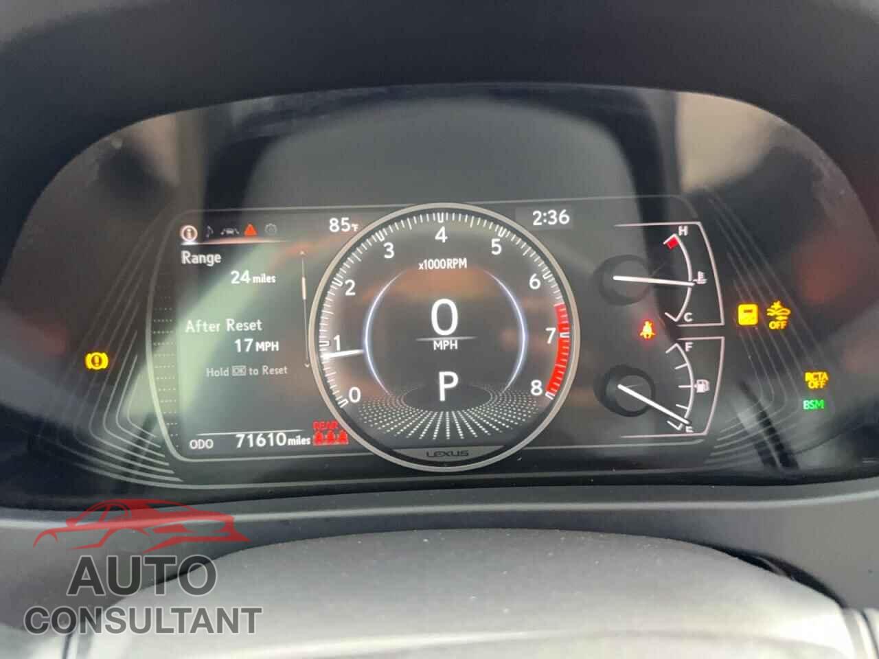 LEXUS UNKNOWN 2021 - JTHX3JBH4M2039729