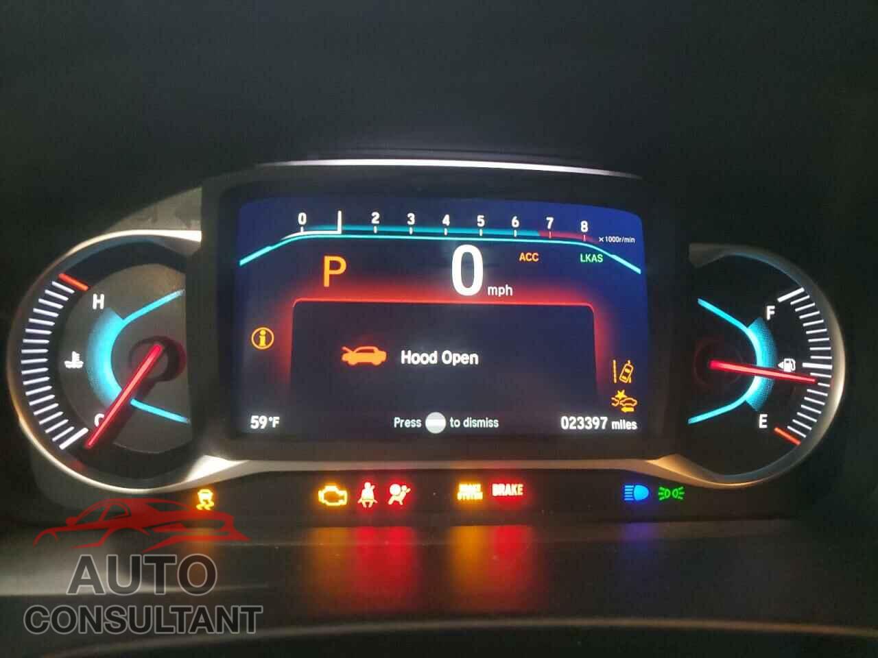 HONDA PILOT 2022 - 5FNYF5H25NB027501