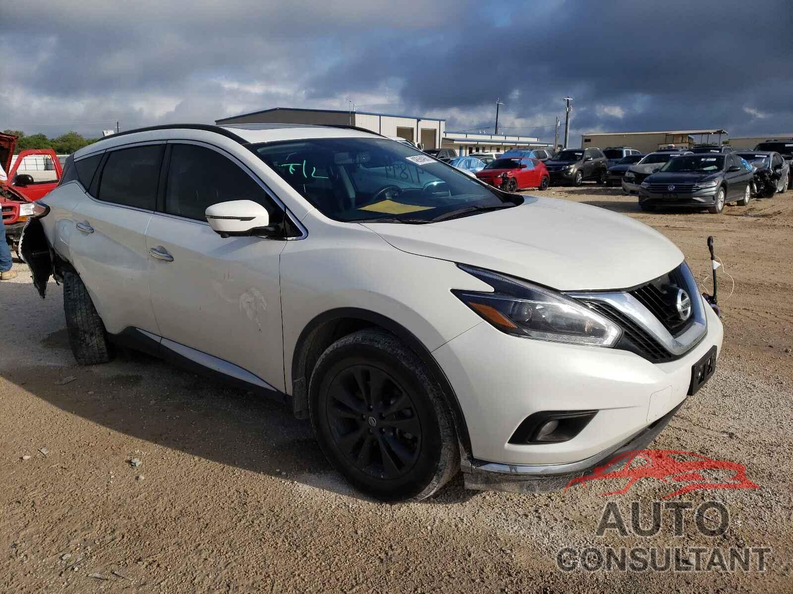 NISSAN MURANO 2018 - 5N1AZ2MG3JN182645