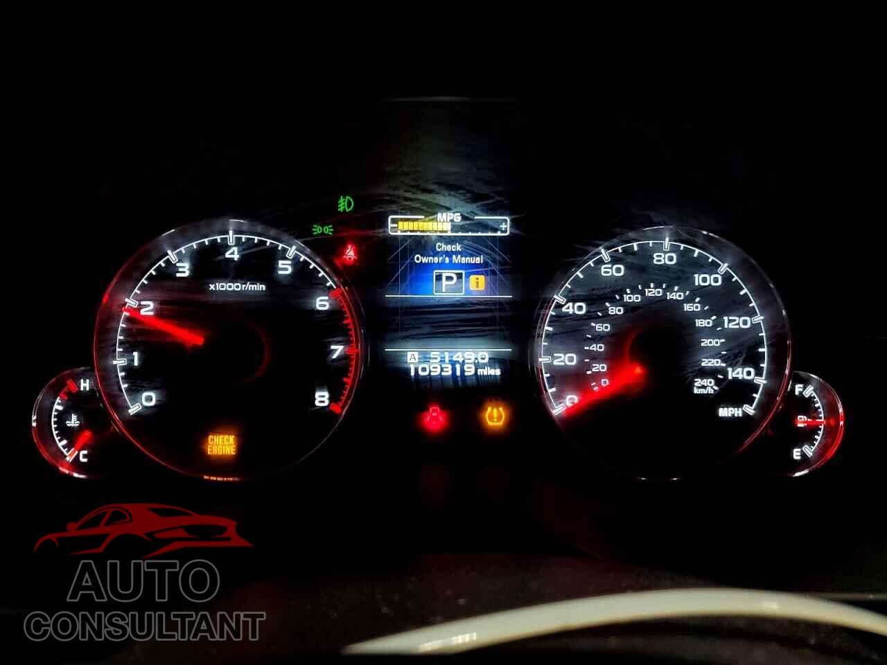 SUBARU OUTBACK 2013 - 4S4BRCKC6D3228155