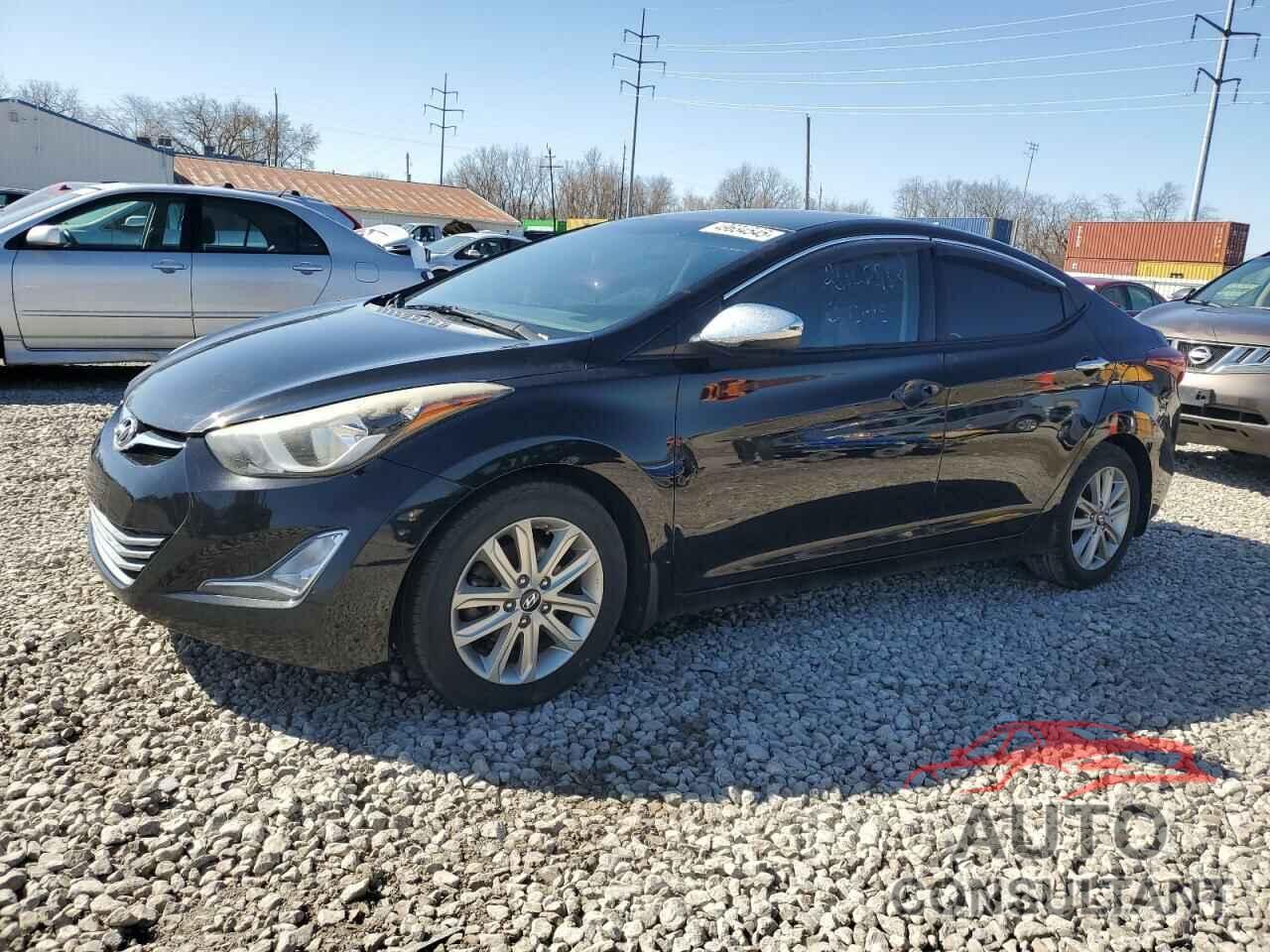 HYUNDAI ELANTRA 2014 - KMHDH4AE4EU176704