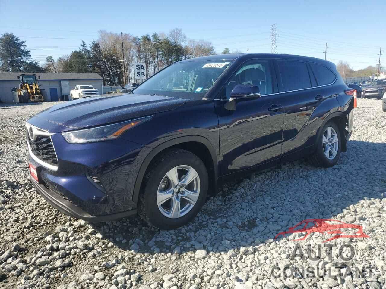 TOYOTA HIGHLANDER 2021 - 5TDCZRBH8MS540791
