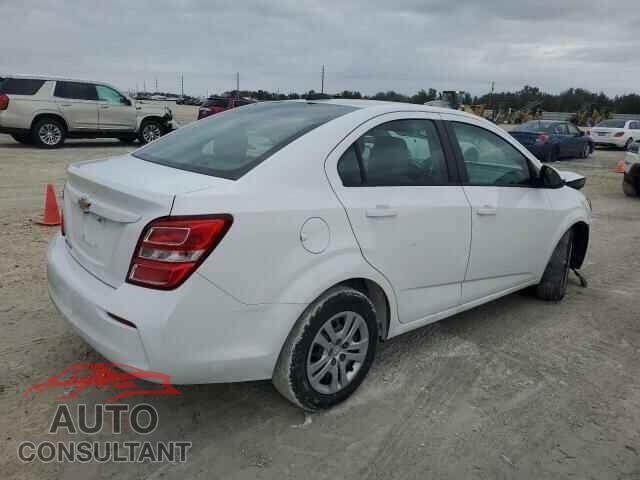 CHEVROLET SONIC 2019 - 1G1JB5SB4K4126568