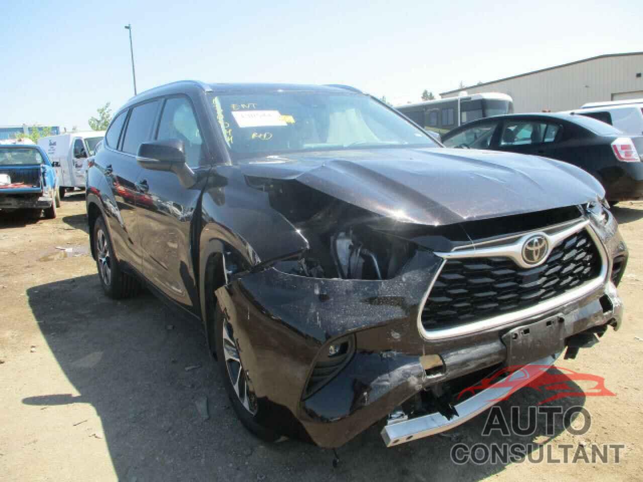 TOYOTA HIGHLANDER 2021 - 5TDGZRBH6MS085540