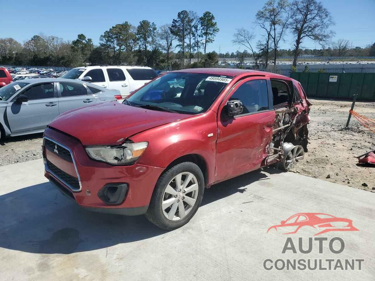 MITSUBISHI OUTLANDER 2014 - 4A4AP3AU2EE021034