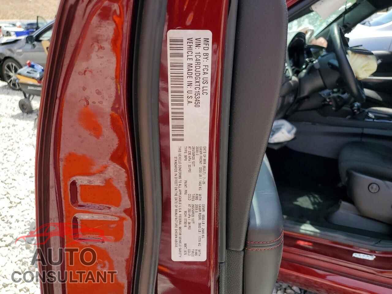 DODGE DURANGO 2026 - 1C4RDJDGXTC153450