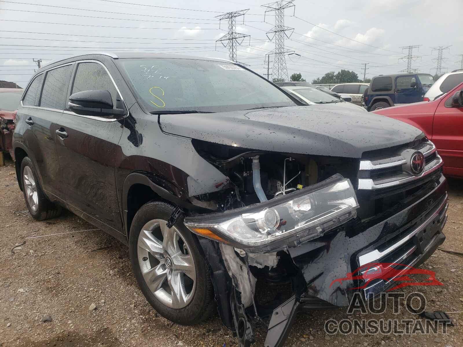 TOYOTA HIGHLANDER 2018 - 5TDDZRFH1JS892556