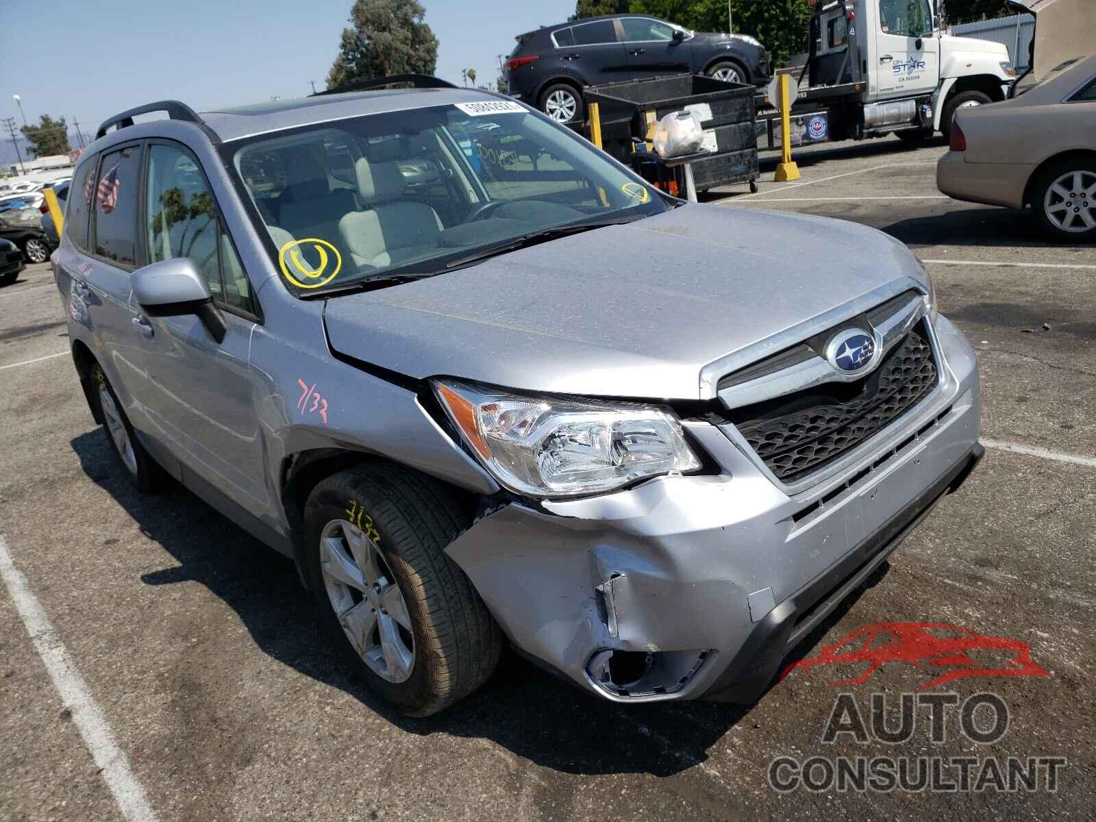 SUBARU FORESTER 2016 - JF2SJADC8GH435538