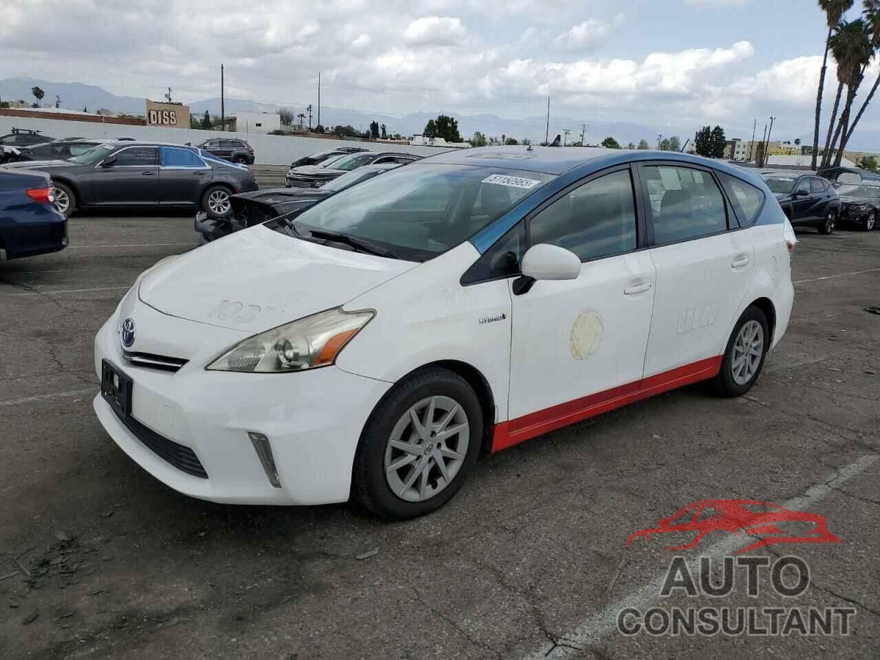 TOYOTA PRIUS 2012 - JTDZN3EU3C3093461