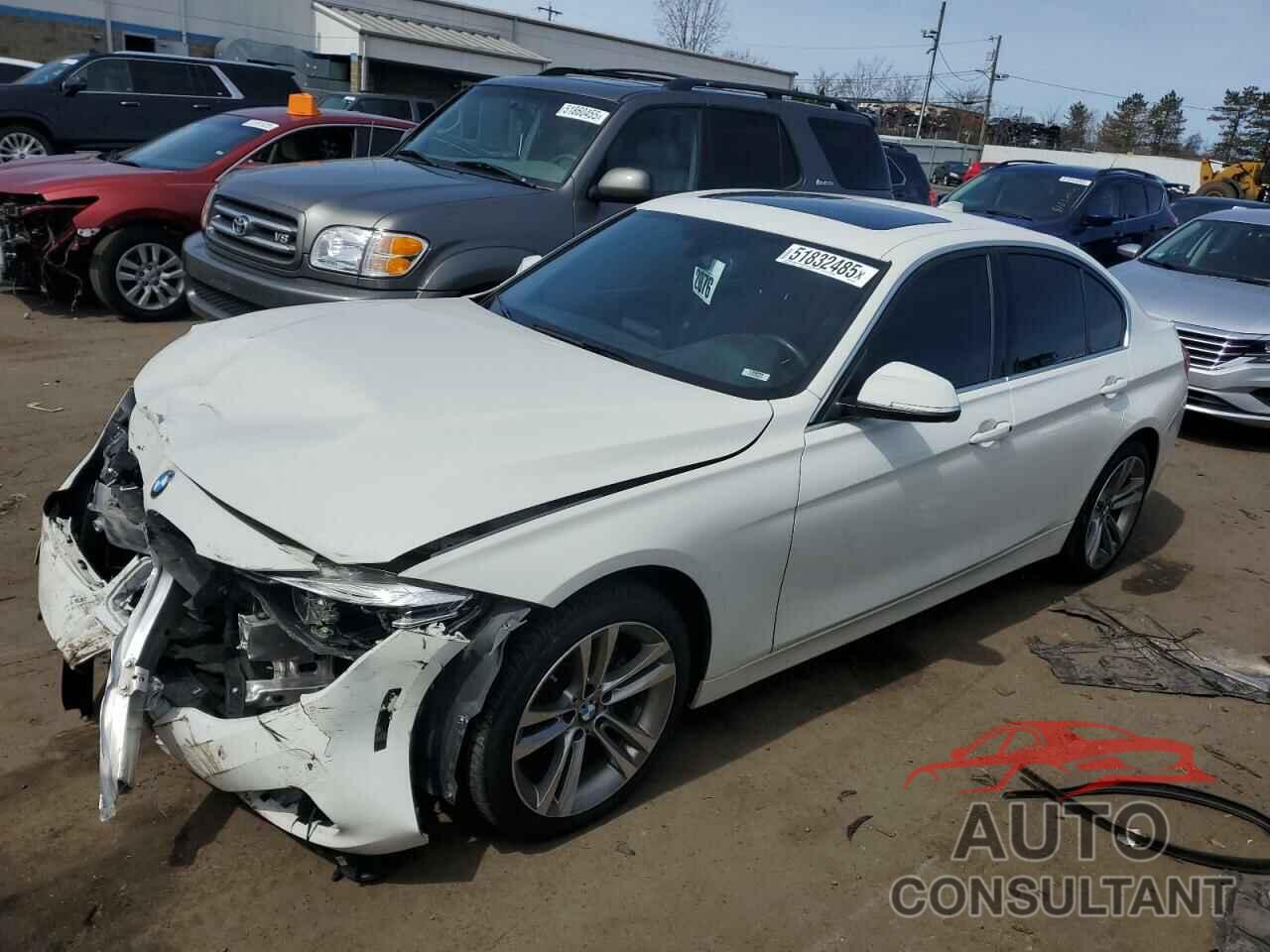 BMW 3 SERIES 2018 - WBA8D9C5XJA616316
