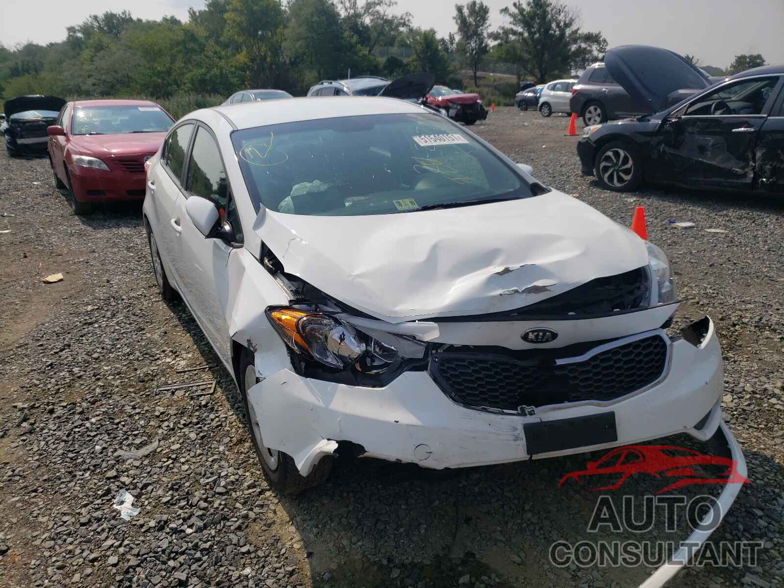 KIA FORTE 2016 - KNAFK4A61G5617643