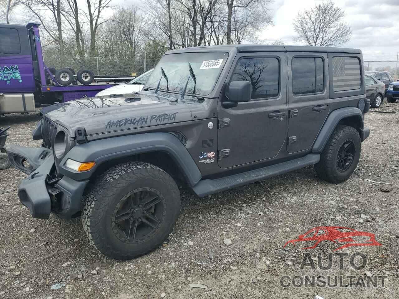 JEEP WRANGLER 2018 - 1C4HJXDG2JW203017