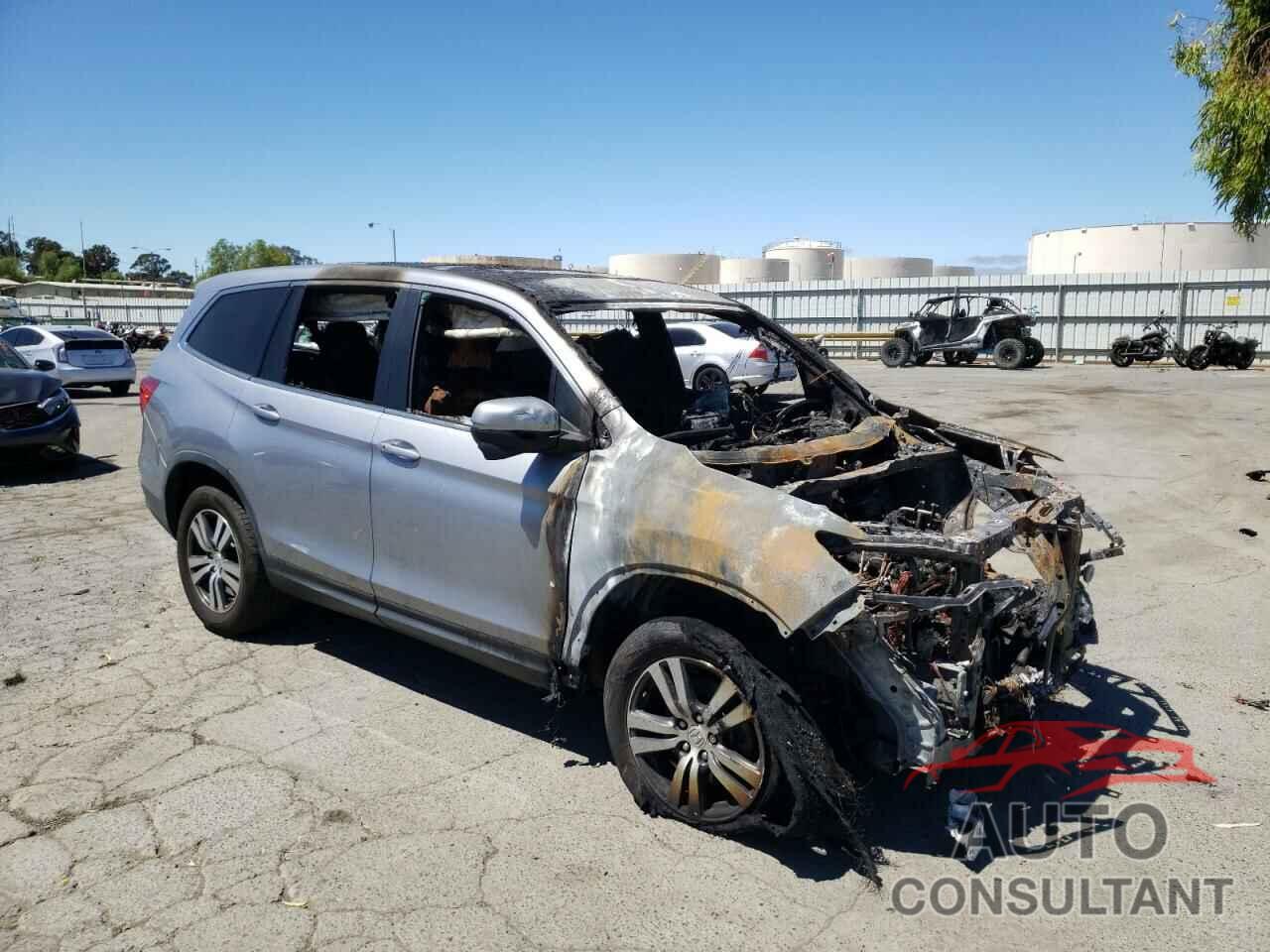 HONDA PILOT 2017 - 5FNYF5H30HB036734
