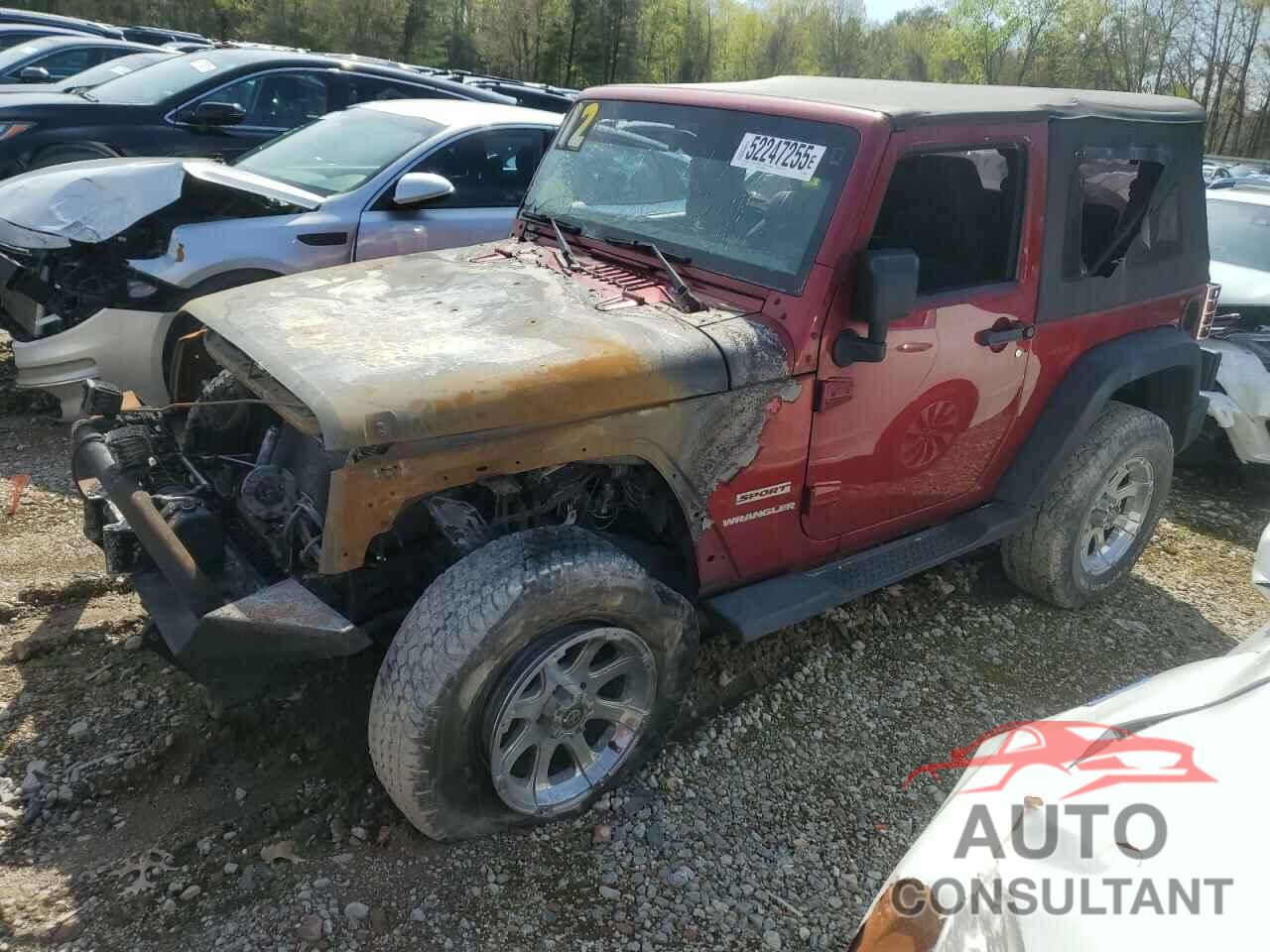 JEEP WRANGLER 2012 - 1C4AJWAG0CL284426