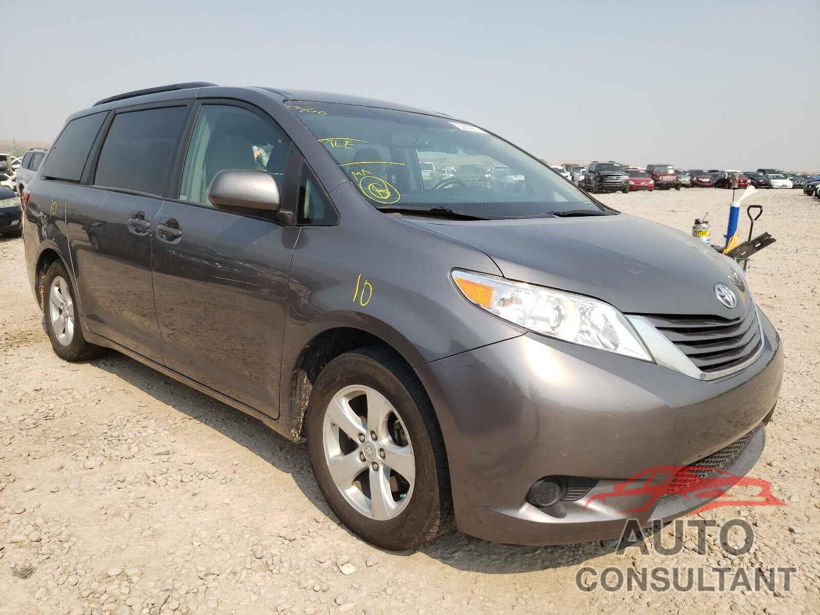 TOYOTA SIENNA 2017 - 5TDKZ3DCXHS865412