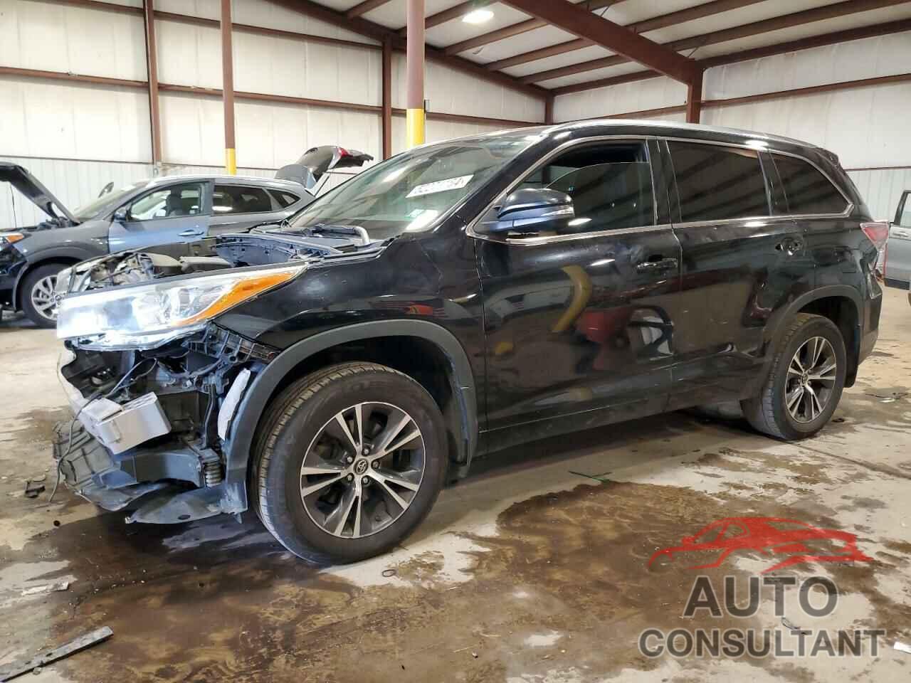 TOYOTA HIGHLANDER 2016 - 5TDJKRFH5GS290114