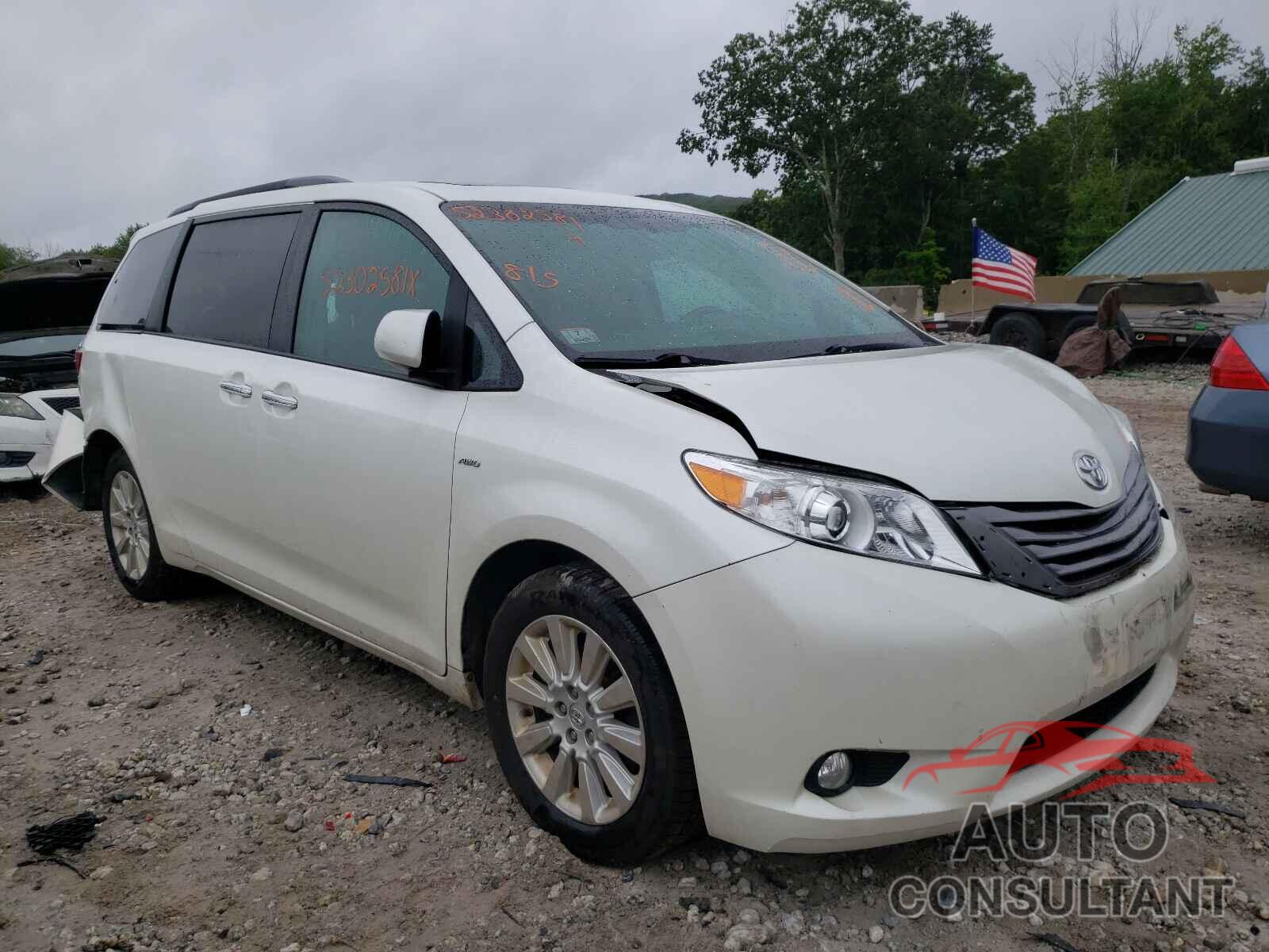 TOYOTA SIENNA 2016 - 5TDDK3DCXGS130361