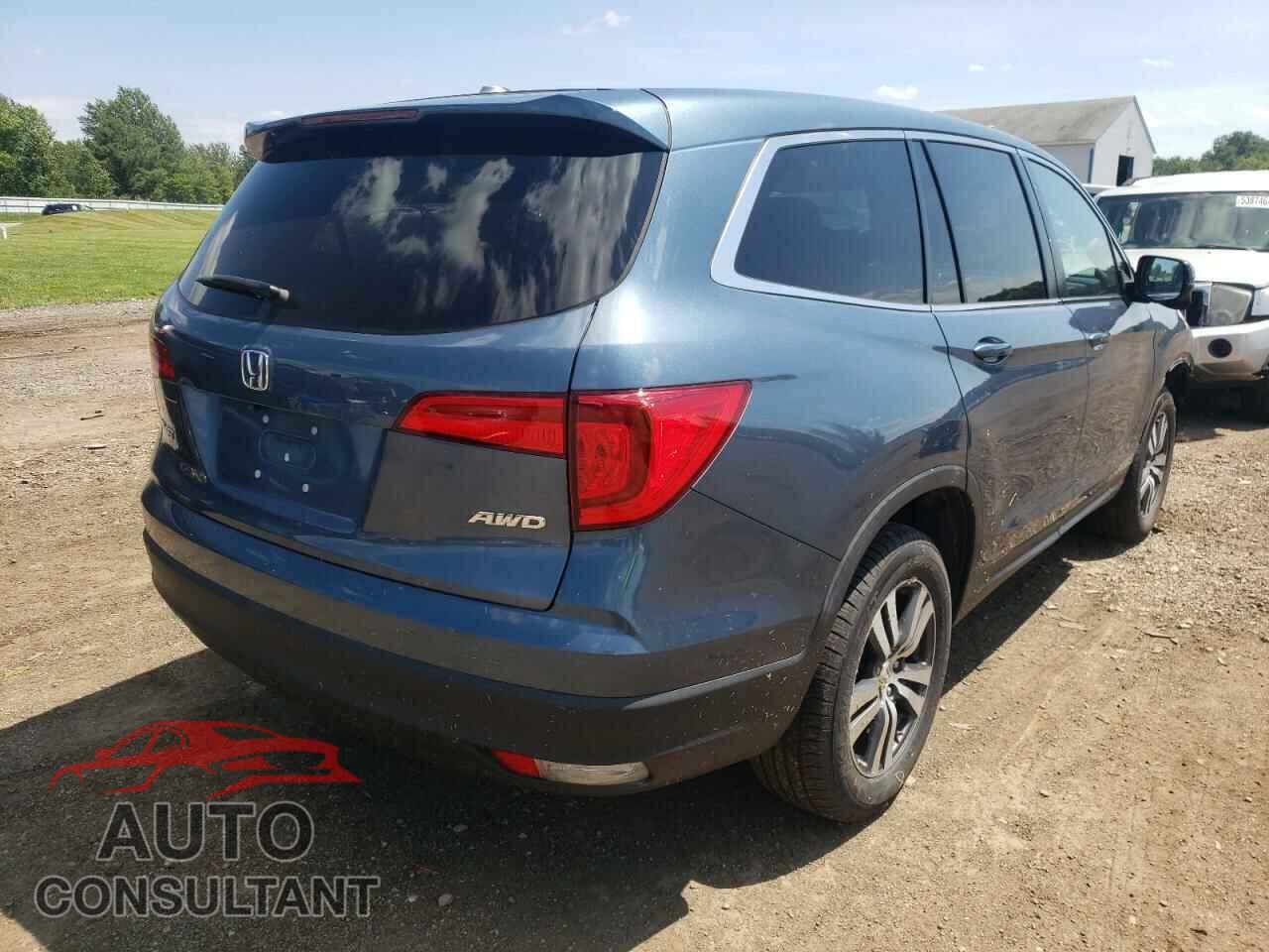 HONDA PILOT 2017 - 5FNYF6H50HB101377