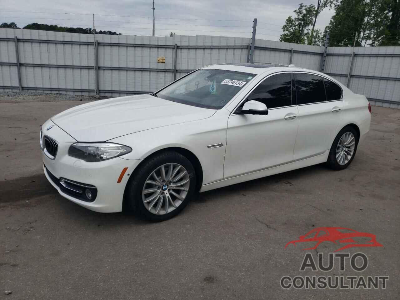 BMW 5 SERIES 2016 - WBA5A5C5XGG351150