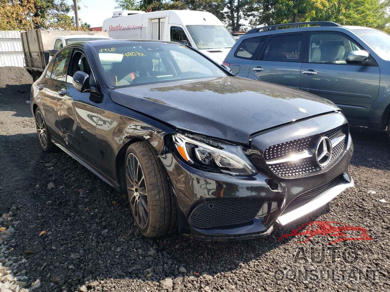 MERCEDES-BENZ C-CLASS 2016 - 55SWF6EBXGU127418