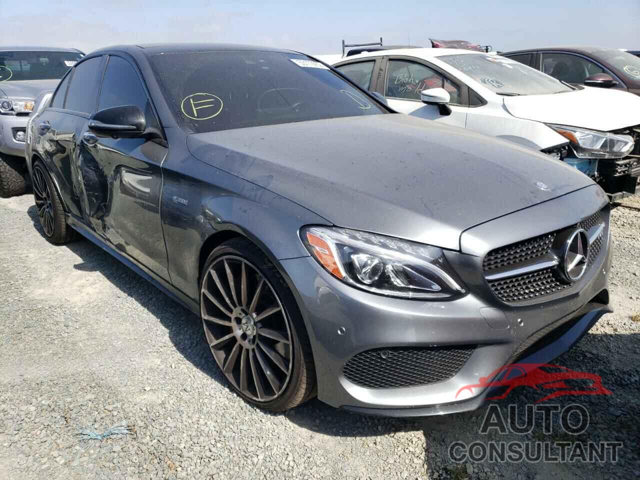 MERCEDES-BENZ C-CLASS 2017 - 55SWF6EB4HU195599