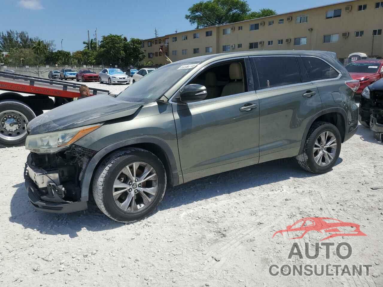TOYOTA HIGHLANDER 2016 - 5TDZKRFH6GS147949