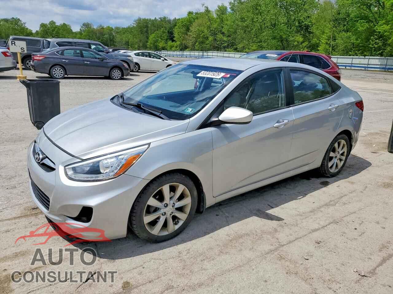 HYUNDAI ACCENT 2014 - KMHCU4AE1EU701113