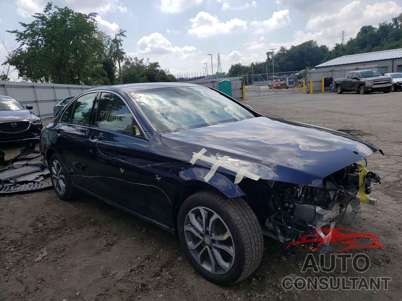 MERCEDES-BENZ C-CLASS 2016 - 55SWF4KB4GU144479