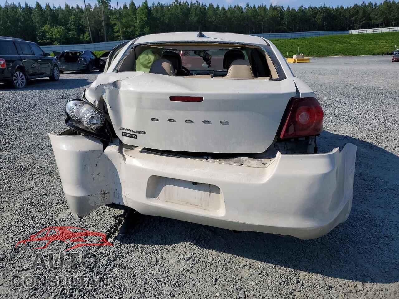 DODGE AVENGER 2011 - 1B3BD2FG4BN506516