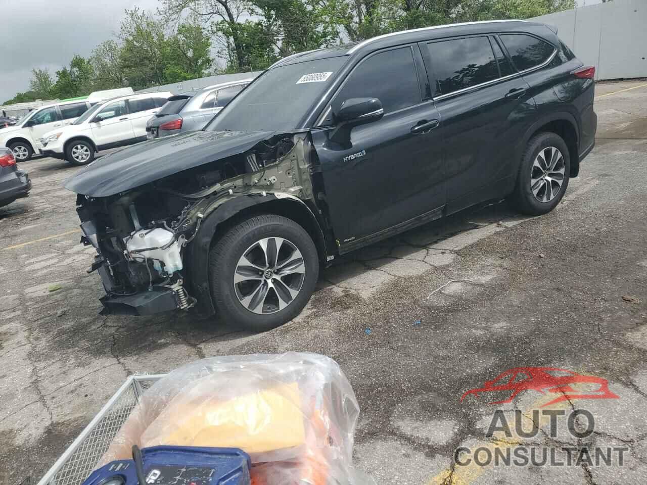TOYOTA HIGHLANDER 2021 - 5TDHBRCH7MS067216