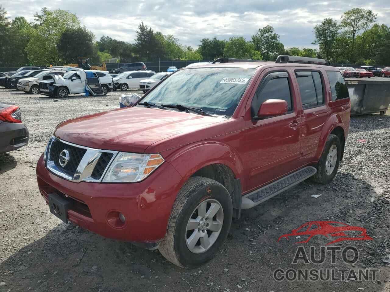 NISSAN PATHFINDER 2011 - 5N1AR1NN7BC613802