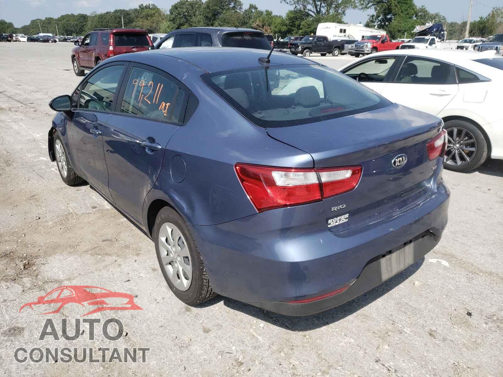 KIA RIO 2016 - KNADM4A32G6595573