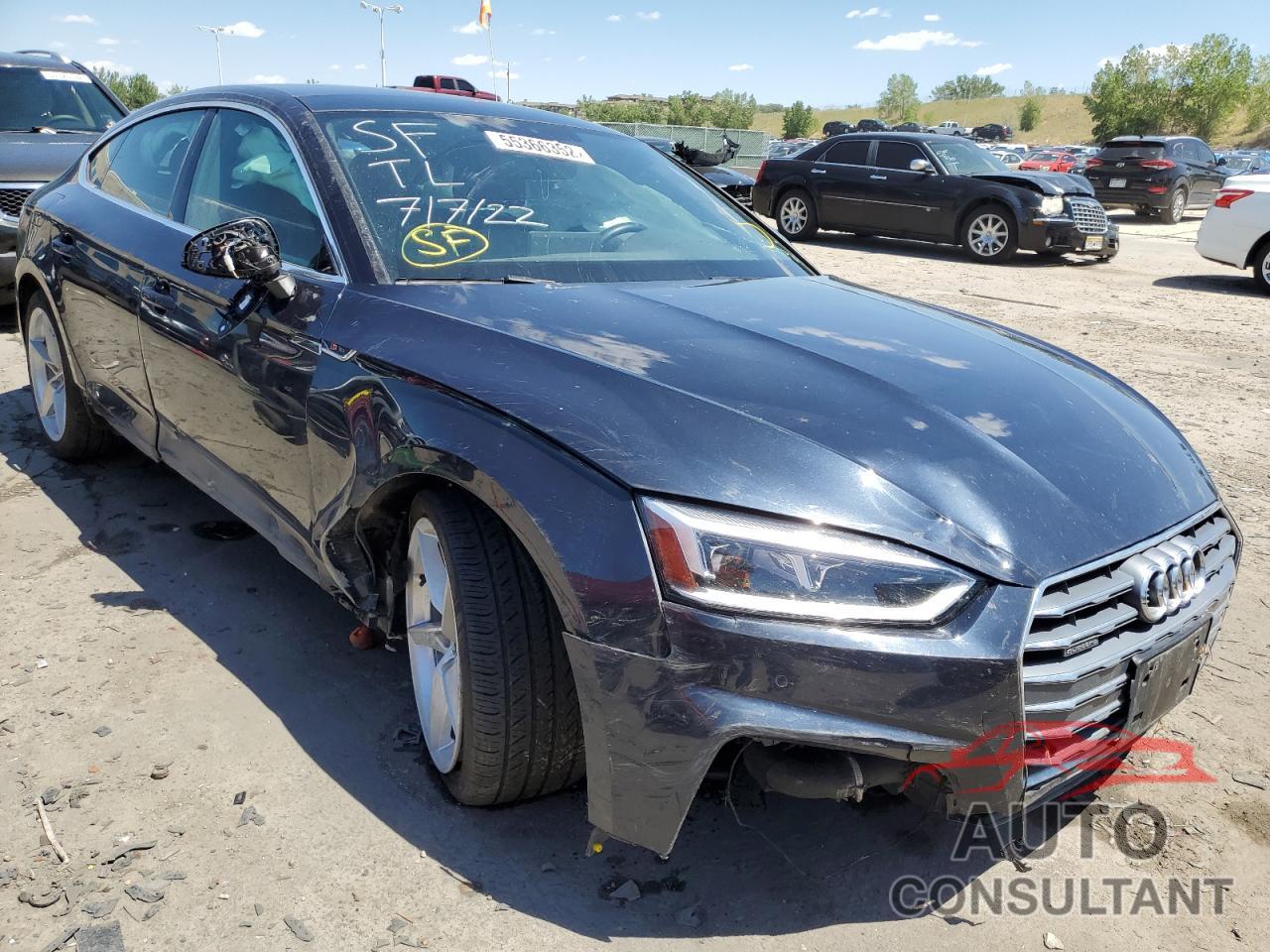 AUDI A5 2018 - WAUENCF54JA087065