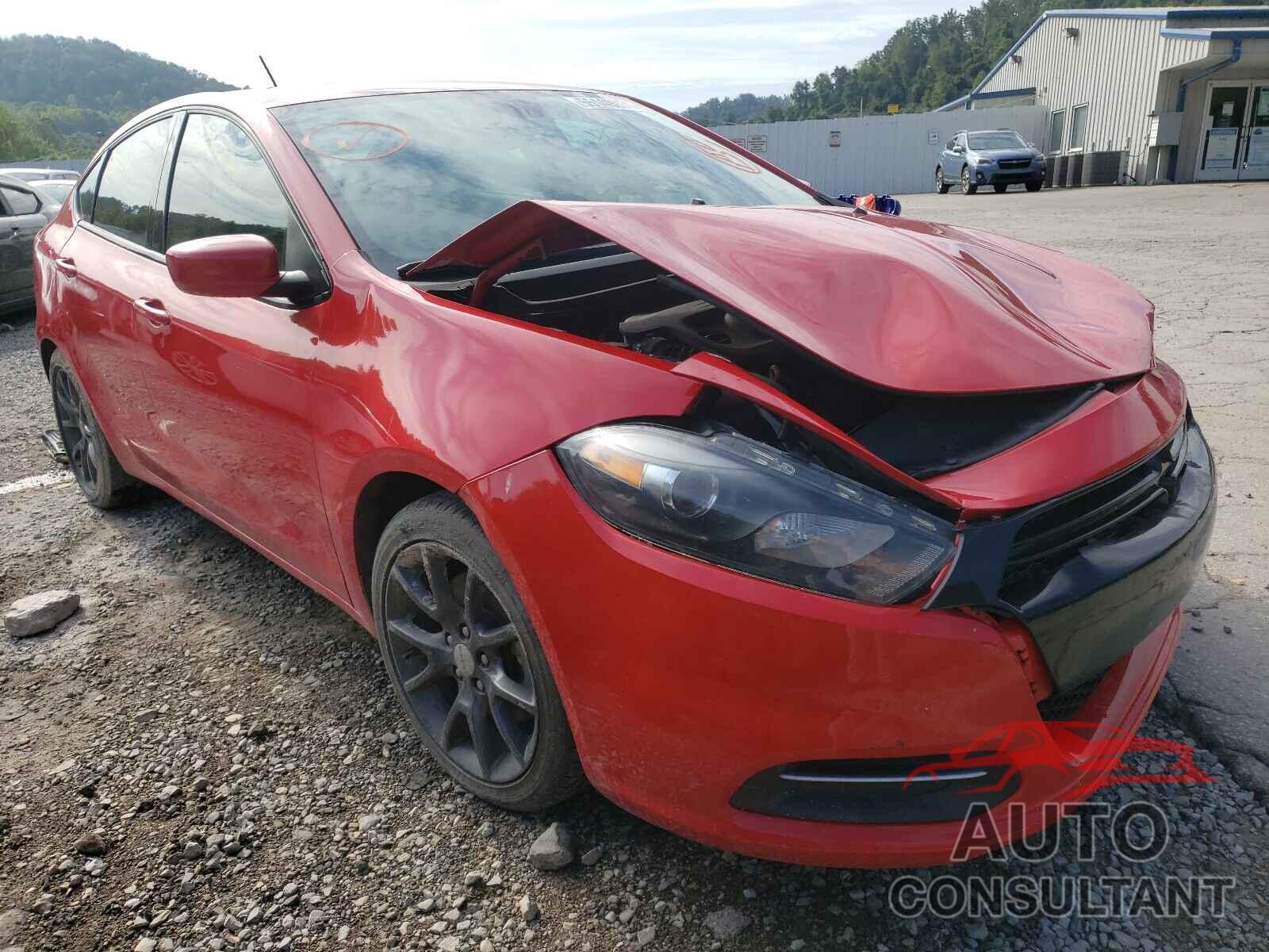 DODGE DART 2016 - 1C3CDFAA2GD703974