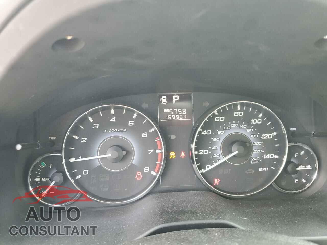 SUBARU OUTBACK 2010 - 4S4BRBFC4A3345216
