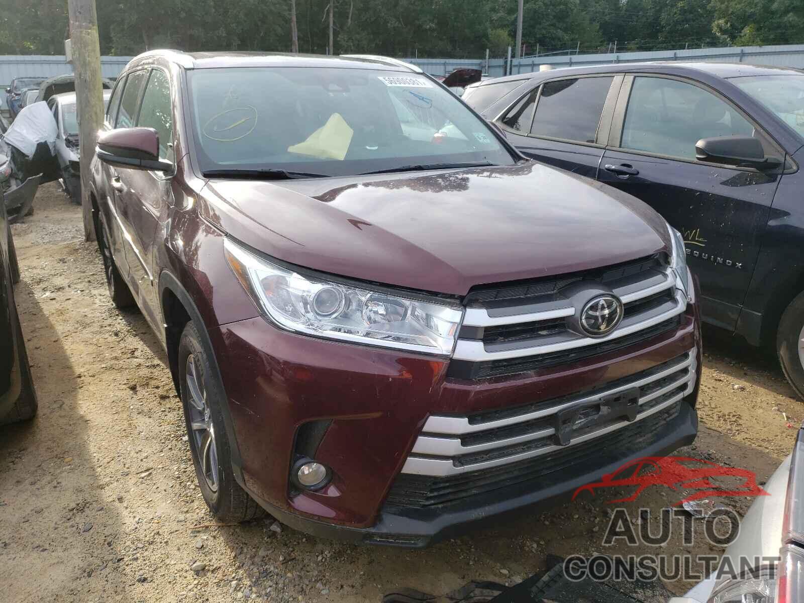 TOYOTA HIGHLANDER 2019 - 5TDJZRFH6KS972469