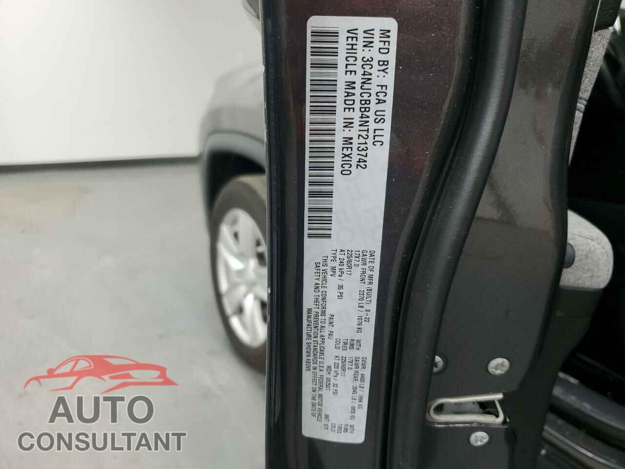 JEEP COMPASS 2022 - 3C4NJCBB4NT213742