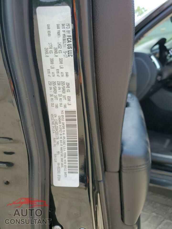 DODGE DURANGO 2017 - 1C4RDJDG0HC931178