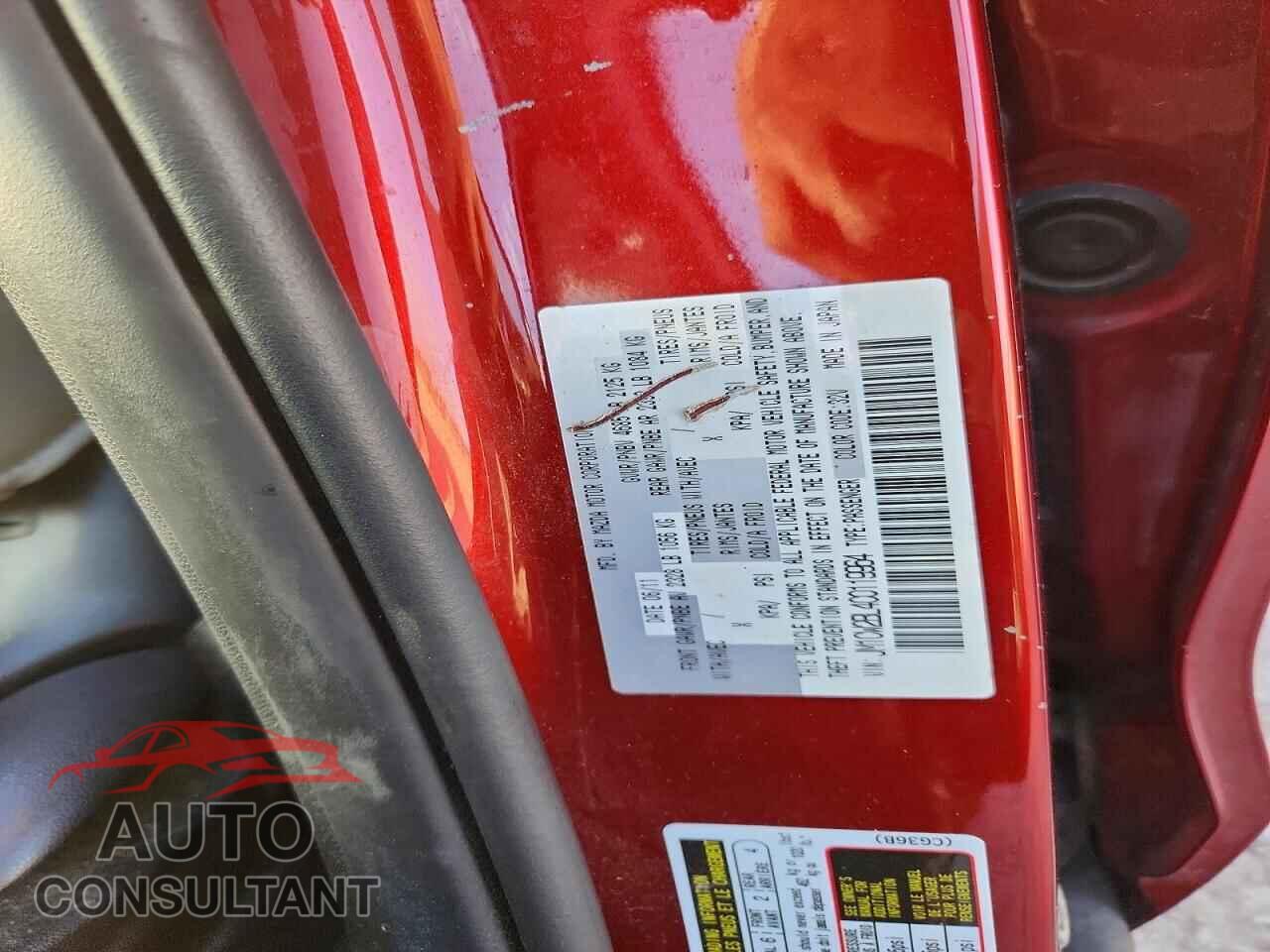 MAZDA 5 2012 - JM1CW2BL4C0119964