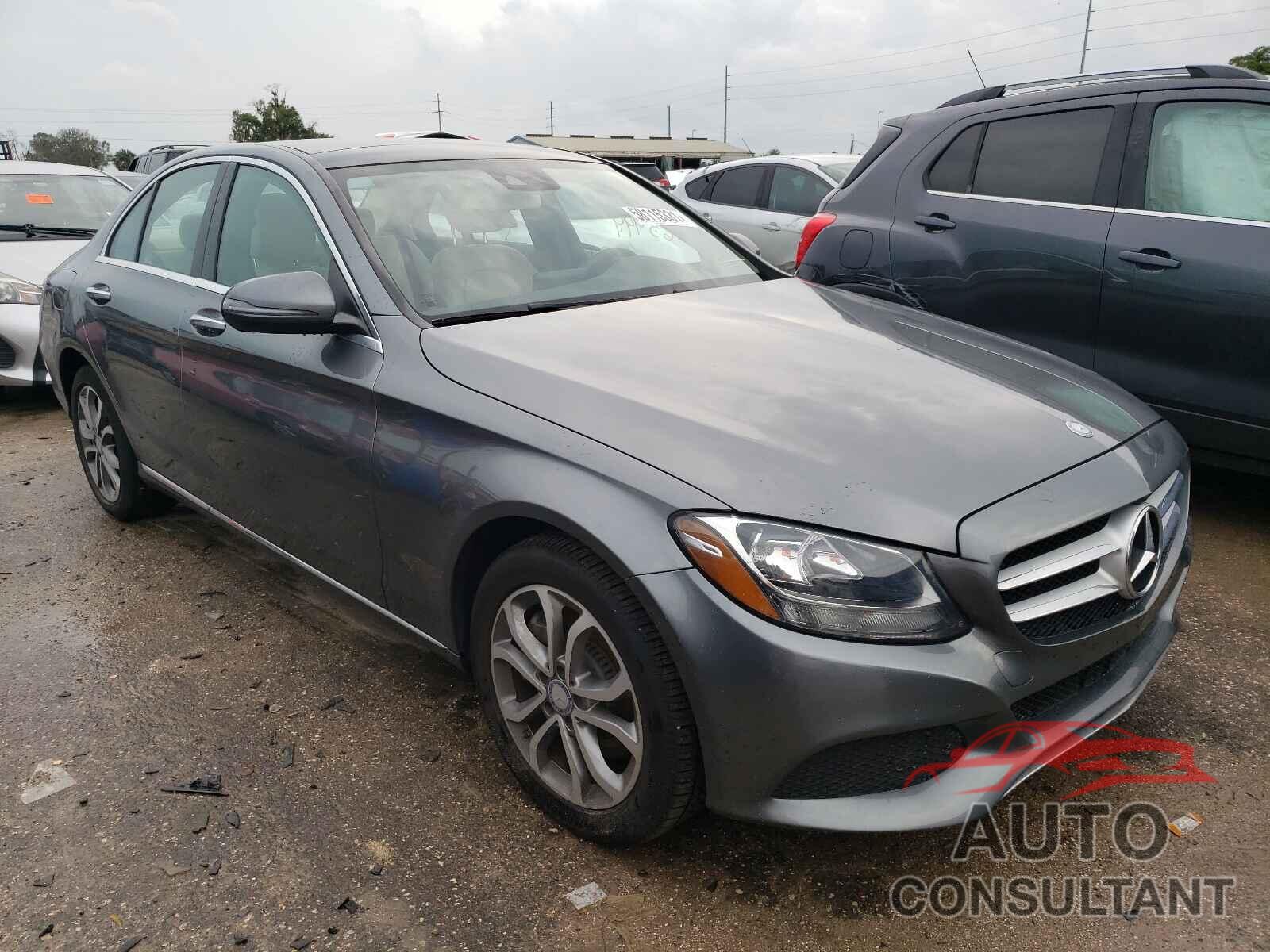 MERCEDES-BENZ C-CLASS 2017 - 55SWF4KB5HU198391
