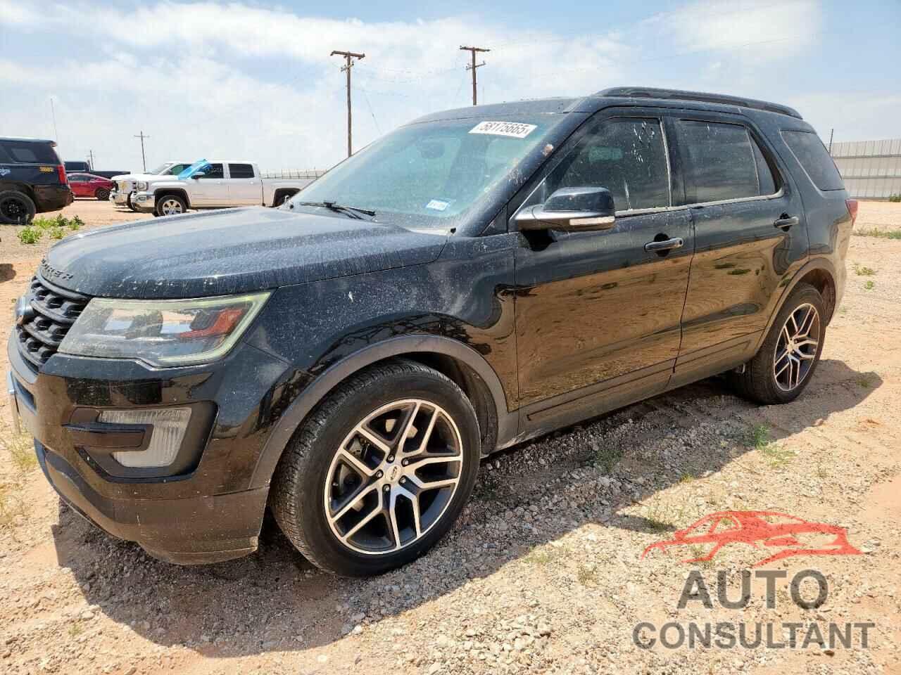 FORD EXPLORER 2017 - 1FM5K8GT7HGB83586