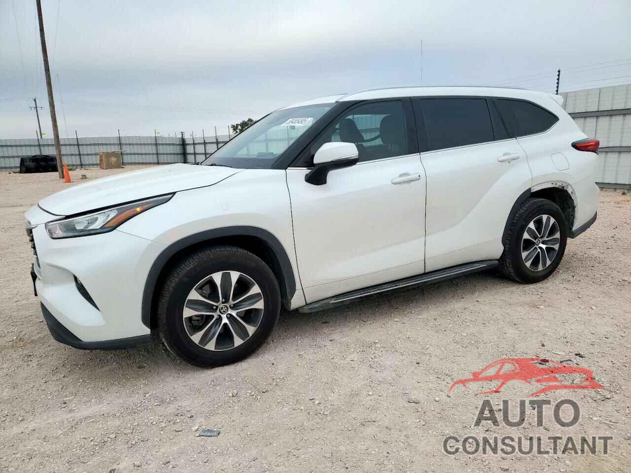 TOYOTA HIGHLANDER 2020 - 5TDGZRAH1LS024550
