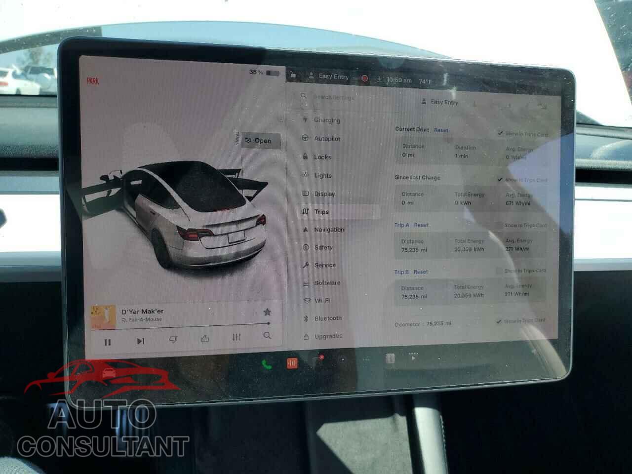 TESLA MODEL 3 2021 - 5YJ3E1EB8MF004271