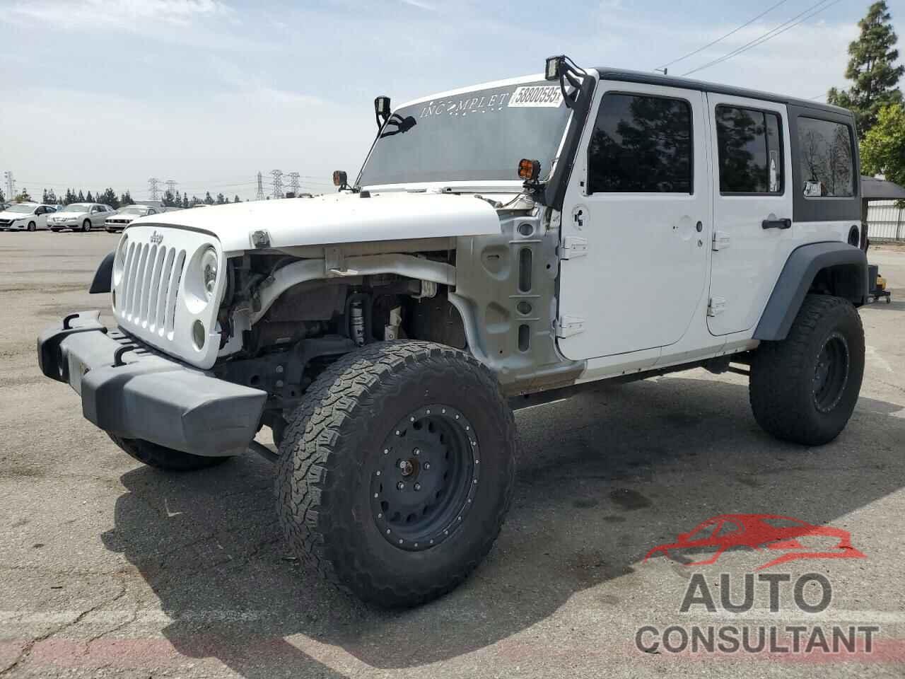 JEEP WRANGLER 2017 - 1C4BJWDG0HL652269