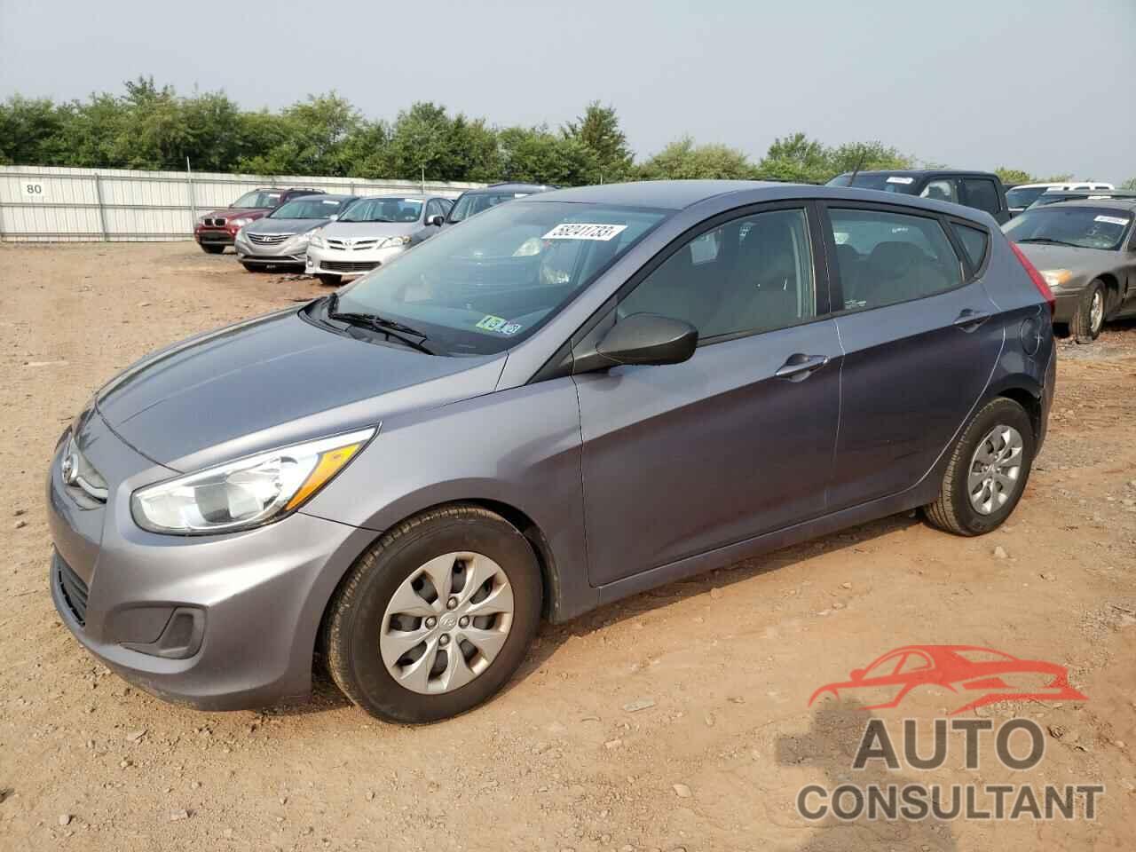 HYUNDAI ACCENT 2017 - KMHCT5AE8HU335471